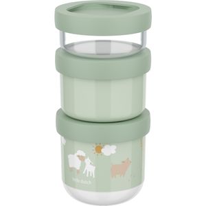 Mepal - Mio Snackbox Stack - 3-delig - Little Dutch - Little Farm - BPA-vrij