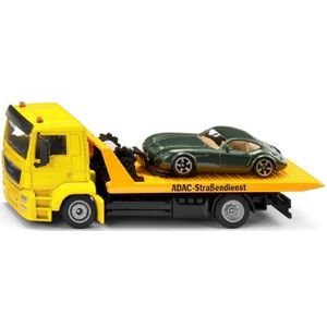 Siku - Sleepwagen - Speelgoed - Rood - Metaal - Inclusief Siku-Speelgoedauto