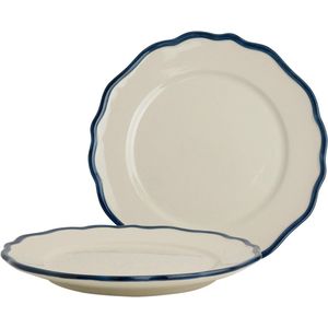 Laura Ashley Giftset 2 Borden 27 cm Solid Blue