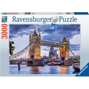 Ravensburger Puzzel Londen, Schitterende Stad (3000 Stukjes, Thema: Stadsleven)