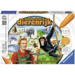 Ravensburger Tiptoi - Avontuur in het Dierenrijk: Leer alles over 50 dieren in 4 spannende spellen!