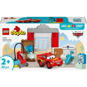 LEGO - 10456 - DUPLO - McQueens Bezoek aan Docs Garage - Bouwspeelgoed