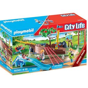 PLAYMOBIL City Life Avontuurlijke speeltuin met scheepswrak - 70741