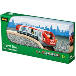 BRIO World Rode passagierstrein -  Houten speelgoed