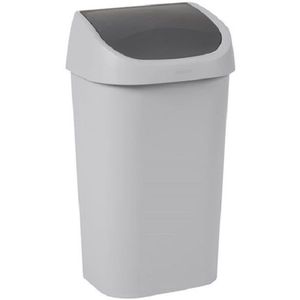 Curver - Mistral - Afvalbak - Soft Grey - 50 Liter - Kunststof