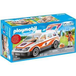 PLAYMOBIL City Life Mobiel Medisch Team - 70050