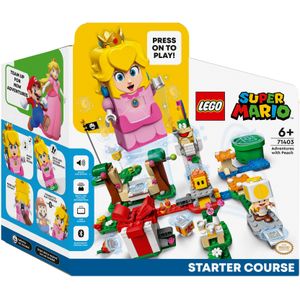 LEGO Super Mario Avonturen met Peach startset, Speelgoed voor Kinderen van 6+ Jaar - 71403