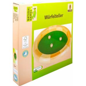 Dobbelbak 30 cm incl 3 dobbelstenen -  Spellen  -  Diversen