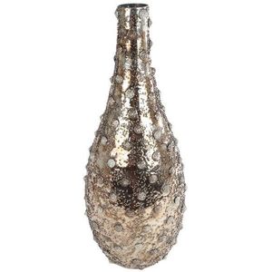 Vaas Cindy L witgoud glas 40x17x17cm