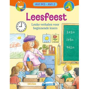 Deltas Leesfeest Leuke verhalen voor beginnende lezers  AVI M3  AVI 2 -  Leesboeken