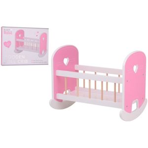 Baby Rose houten poppen bed -  Poppen & knuffels