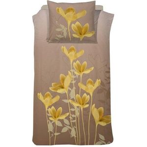 Cinderella - Olivia - Dekbedovertrekset - Okergeel - Katoen 140x200/220 cm