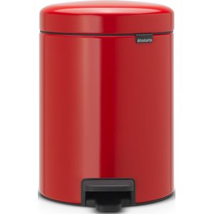 Brabantia pedaalemmer newlcon 5 liter passion red