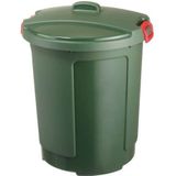 Prullenbak - Zwart - Kunststof - 30 Liter