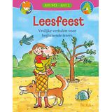 Deltas Leesfeest Vrolijke verhalen voor beginnende lezers  AVI M3  AVI 1 -  Leesboeken