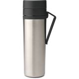 Brabantia Make & Take Thermosfles - Koffiebeker To Go - 500 ml - Dark Grey