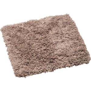 Wicotex - Bidetmat Classic pure Taupe - Antislip onderkant - Afmeting 50x60cm