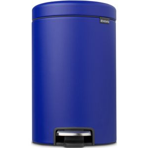 Brabantia pedaalemmer newlcon 12 liter mineral powerful blue