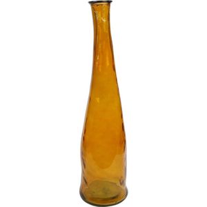 Vaas glas Blues 18x80cm amber