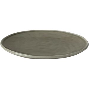 Organic by Dutch Rose Amsterdam dinerbord olijf 26,5 cm -  Bord - Huishoudelijk