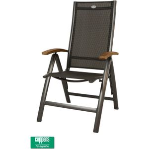 Hartman Roma verstelbare tuinstoel met teak armleuning -  Verstelbare stoel  - Specialist in Tuinmeubelen