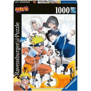 Ravensburger puzzel 1000 stukjes naruto vs sasuke -  Legpuzzels