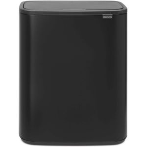 Brabantia Bo Touch Bin 60 Liter Matt Black