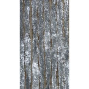 Vliegengordijnenexpert - Kattenstaart - 100x230 cm - Beige Gevlamd