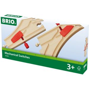 BRIO Mechanische Spoorwissels - 33344