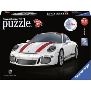 Ravensburger 3D Puzzel Porsche 911R (108 stukjes)