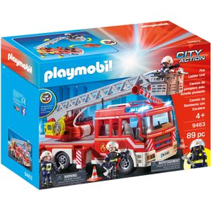 PLAYMOBIL City Action Brandweer ladderwagen - 9463