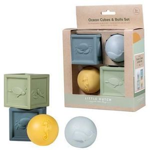 Little Dutch Ocean Baby Blokken met Ballen Set