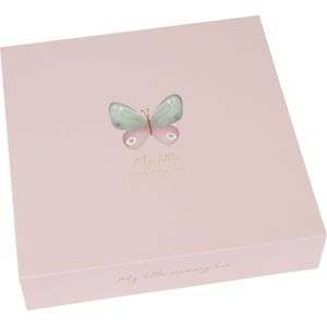 Little Dutch Memorybox Flowers Butterflies Fsc Herinneringsdoos