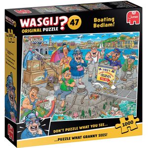 Jumbo Wasgij? Original De boot in! 1000 stukjes -  Puzzel  -  Legpuzzels