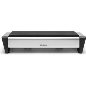 Brabantia Schotelwarmer / Rechaud - met 2 Kaarsjes - Matt Steel