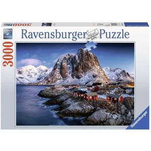 Ravensburger puzzel Hamnoy, Lofoten - legpuzzel - 3000 stukjes