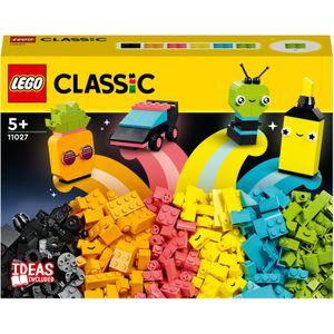 LEGO Classic Creatief Spelen met Neon Bouwset - 11027
