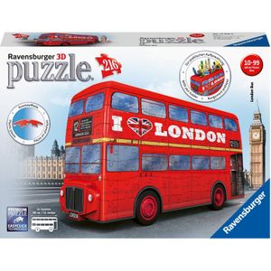 Ravensburger puzzel 216 stukjes 3D London Bus -  Diversen Puzzels