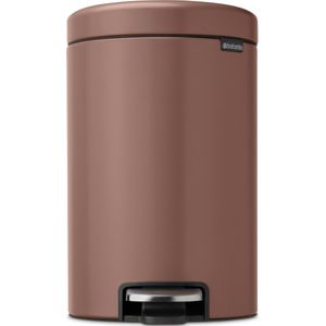 Brabantia NewIcon Prullenbak - 12 liter - Satin Taupe