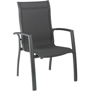 Kettler Legato Curve stapelfauteuil -  Stapelbare stoel  - Specialist in Tuinmeubelen