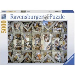 Ravensburger puzzel De Sixtijnse Kapel - Legpuzzel - 5000 stukjes