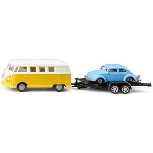 Siku 2567 Volkswagen T1 met trailer en Beetle -  Voertuig  -  Voertuigen Diversen