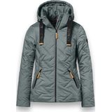 District FREJUS - Damesjas - Dusty Jade - Waterafstotend - Afneembare Capuchon
