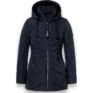 District - Workout - Winterjas - Dark Navy - Dames