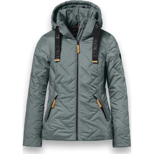 DISTRICT - Frejus - Winterjas - Dusty Jade - Met Afneembare Capuchon