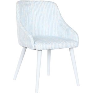 Chair DKD Home Decor Blue White 53 x 57 x 79 cm