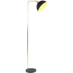 Staande lamp Home ESPRIT Zwart Goud 25 W 220 V 40 x 25 x 152 cm