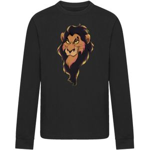 T-Shirt 'Disney Bösewichte Scar Big Face'