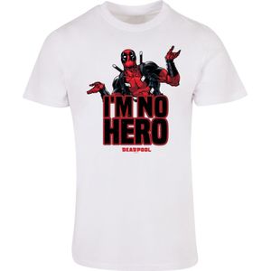 T-Shirt 'Deadpool - I Am No Hero'
