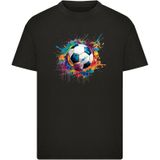 T-Shirt 'Bunte Fußball'